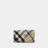 Burberry Rocking Horse Wallet On Chain In Beige
