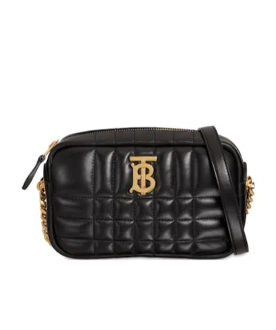 Burberry Mini Roller Quilted Shoulder Bag