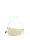 Burberry Mini "shield" Bag In Blue