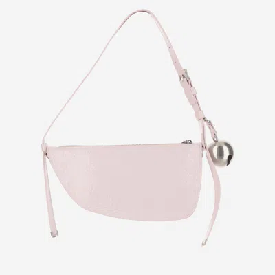 Burberry Mini Shield Bag In Pink