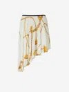 Burberry Woman Midi Skirt Ivory Size 6 Polyester In Beige