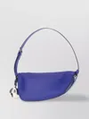 Burberry Leather Shield Sling Shoulder Bag With Silver-tone Charm