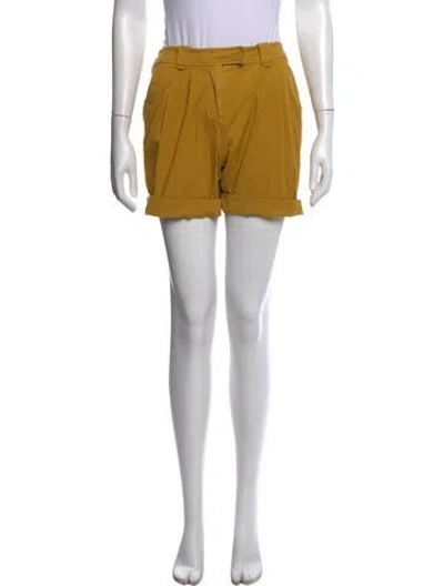 Pre-owned Burberry Mini Shorts In Green