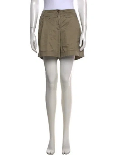 Pre-owned Burberry Mini Shorts In Neutrals
