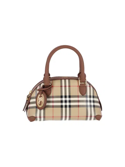Burberry Mini Shoulder Bag "primrose" In Beige