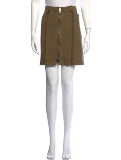 Pre-owned Burberry Mini Skirt In Neutrals
