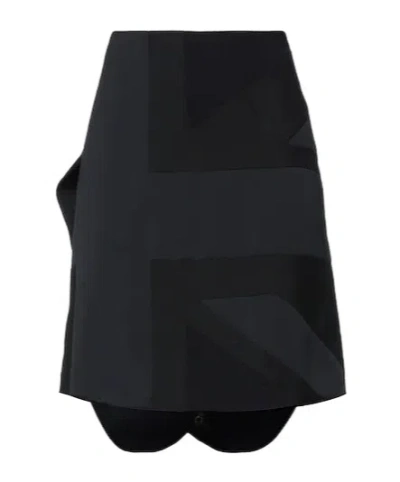 Burberry Mini Skirts In Black