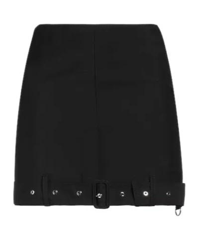 Burberry Mini Skirts In Black
