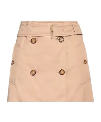 Burberry Mini Skirts In Pink