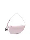 Burberry Mini Sling Shield Bag In Light Pink