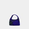 Burberry Mini Chic Pouch For Women In Navy