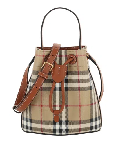 BURBERRY BURBERRY MINI TB BUCKET BAG