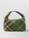 Burberry Embroidered Nylon Mini Peg Handbag
