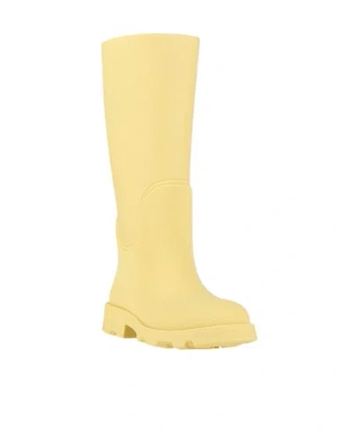 BURBERRY MINIMAL RUBBER RAIN BOOTS