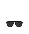 Burberry Minimalist Rectangular Sunglasses In Black