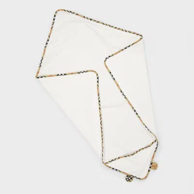 Burberry Minimalist Throw Blanket In Multi