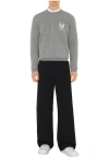 Burberry Mirrored Horse Wool Blend Sweater