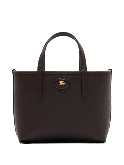 Burberry Mn Reversible Tote Bags In Brown