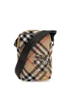 Burberry Check-pattern Messenger Bag
