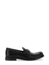 Burberry Cadet Grained Calf Leather Penny Loafers In Black