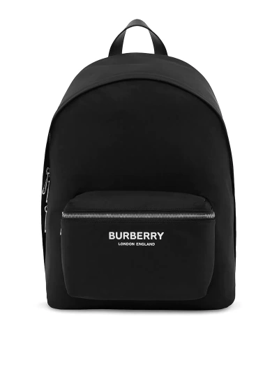 Burberry Zip-around Backpack In Black