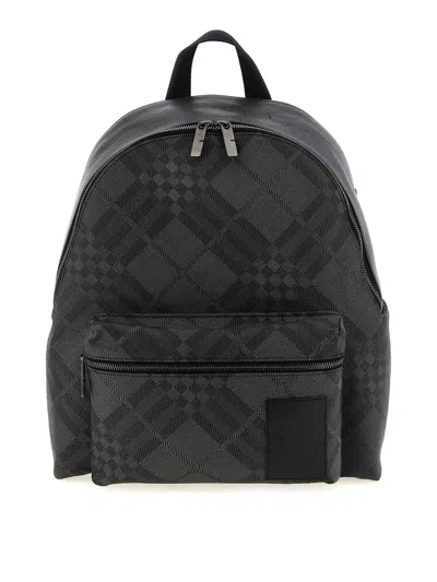 Burberry Chester Backpack In Black