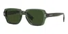 Burberry Womens Green Be4349 Eldon Square-frame Acetate Sunglasses