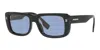Burberry Womens Black Be4376u Jarvis Rectangle-frame Acetate Sunglasses