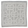 Burberry Monogram Boucle Motif Cashmere Blend Throws In Gray