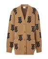 Burberry Brown Monogram Cardigan In Brown