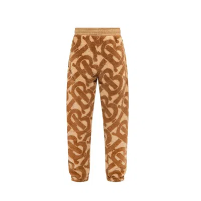 Burberry Monogram Jacquard Chinos In Multi