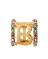 Burberry Monogram-motif Ear Cuff In Gold