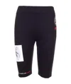 Burberry Montage Printed Cycling Shorts In Black