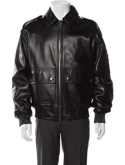 Pre-owned Burberry Moto Jacket In Brown