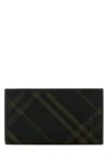 Burberry Multicolor Printed E-canvas Wallet