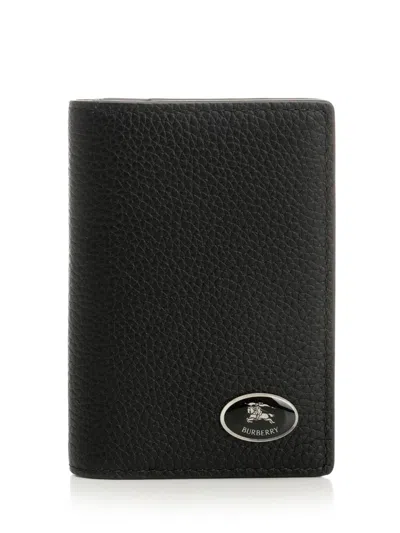 BURBERRY MS FLINT COSTSWOLDS LGL WALLETS BLACK