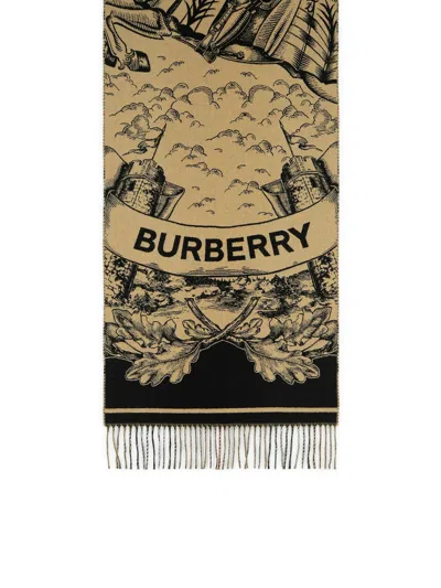 Burberry `mu Gallant` Scarf In Cashmere
