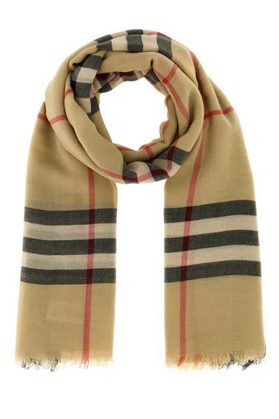 Burberry Mu Gc Lightweight Wool In Purple