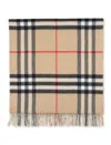 BURBERRY REVERSIBLE CHECK SCARF