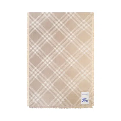 Pre-owned Burberry Mu Gradient Mersilk Scarf 'sand' | Tan | Women's Size Onesize