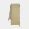 Burberry Mu Scarf In Beige