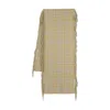 Burberry Mu Scarf In Gray