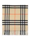 BURBERRY MU WASHED GIANT CHECK SCARF