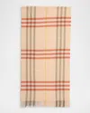Burberry Mu Washed Giant Chk Cs In Teacup