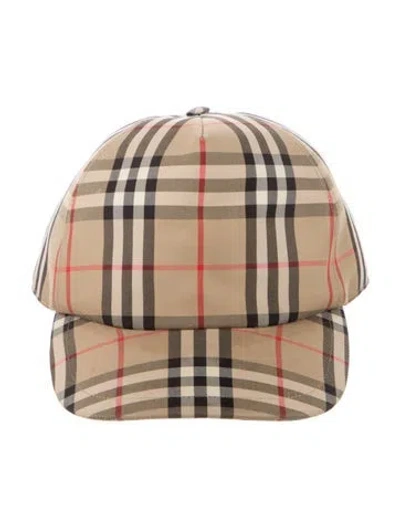 Pre-owned Burberry Multi Colored Dad Cap In Neutral