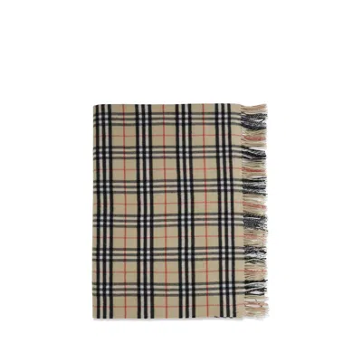 Burberry Women Cashmere Blanket In Brown