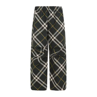 BURBERRY BURBERRY MULTICOLOR CHECK TROUSERS