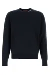 Burberry Multicolor Embroidered Poplin Shirt In Black