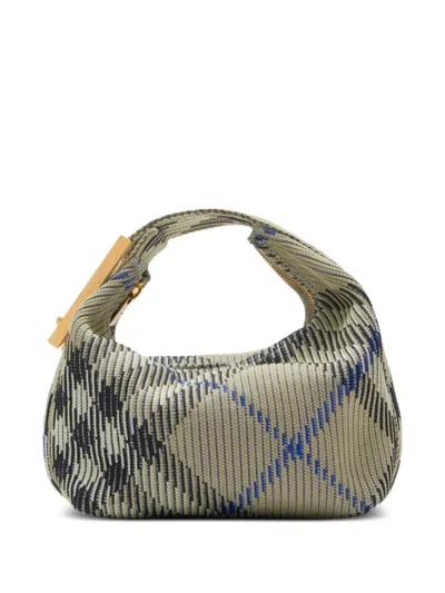 BURBERRY MULTICOLOR MINI PEG CHECKED BAG