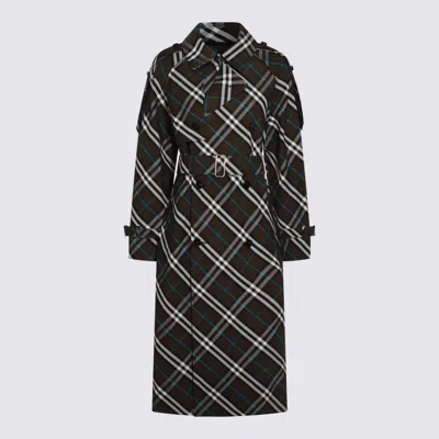 BURBERRY BURBERRY MULTICOLOR TRENCH COAT